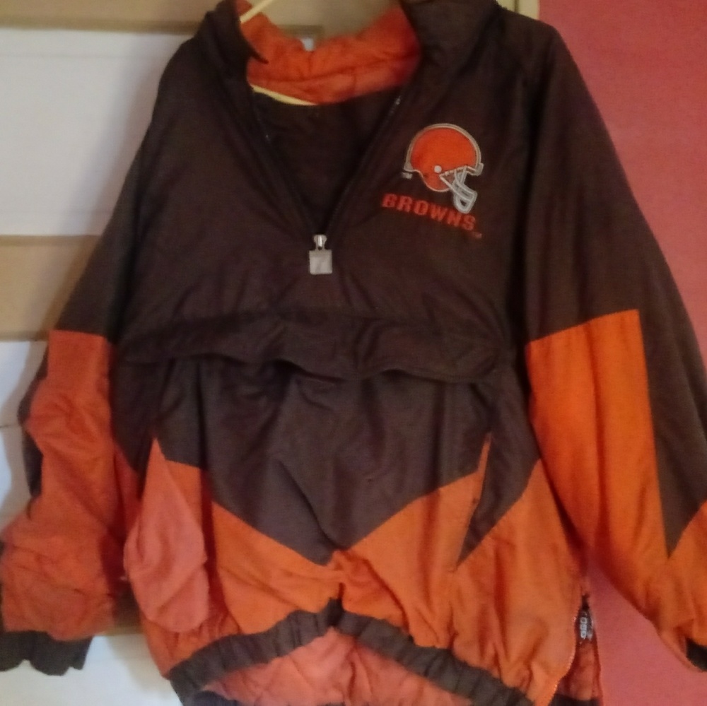 Vintage 90s ProLine logo 7 Jacket Cleveland Browns